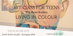 Banner image for Living in Colour- Exploring Acrylics with Jenna Watkins