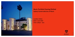 Banner image for Music Portfolio Evening (Online) 