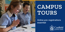 Banner image for CAMPUS TOURS 8 MAY 2024 | WHEELERS HILL CAMPUS SECONDARY SCHOOL