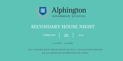 Banner image for Secondary House Night