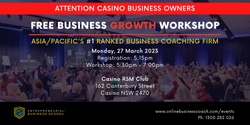 Free Business Growth Workshop - Casino (local time)
