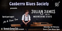 Banner image for Julian James and the Moonshine State @ The HGC
