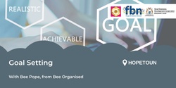 Banner image for Business Local: Goal Setting