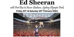 Banner image for Ed Sheeran with Port Bus