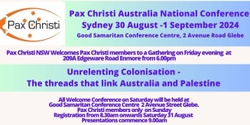 Banner image for PAX CHRISTI AUSTRALIA NATIONAL CONFERENCE 2024