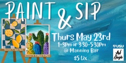 Banner image for Paint & Sip @ Manning Bar 🎨