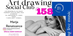 Banner image for Art Drawing Live Music Social Club #158