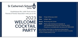 Banner image for 2023 Welcome Cocktail Party