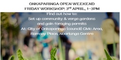 Banner image for POSTPONED Onkaparinga Open Weekend - Friday Workshop: Verge & Community Gardens