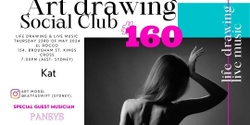 Banner image for Art Drawing Live Music Social Club #160