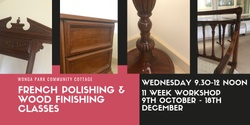 Banner image for French Polishing - Wednesday Daytime Workshop