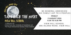 Banner image for View Hill Dark Sky - Take back the Night