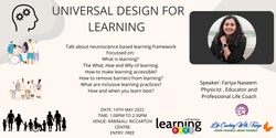 Banner image for Universal Design For Learning