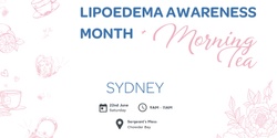 Banner image for Lipoedema Awareness Month Sydney Morning Tea