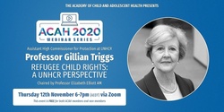 Banner image for Professor Gillian Triggs - Refugee Child Rights: UNHCR Perspective