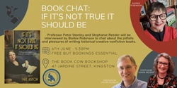 Banner image for Book Launch - If It's Not True It Should Be edited by Paul Ashton
