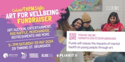 Banner image for Art for Wellbeing Fundraiser - Colour Them Safe