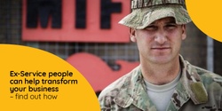 Banner image for Veteran Employment Business Event