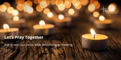 Banner image for Let's Pray Together 2024
