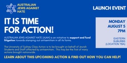Banner image for TIME FOR ACTION AGAINST USYD