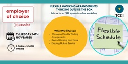 Banner image for Flexible Working Arrangements – Thinking Outside the Box
