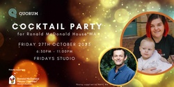 Banner image for Quorum Cocktail Party for Ronald McDonald House WA