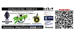 Banner image for Australia Cup 2023 Rof16 Mt Druitt Town Rangers v Heidelberg Utd