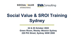 Banner image for Social Value & SROI Training Sydney