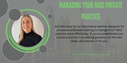 Banner image for Managing your NDIS Private Practice