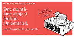 Banner image for Lunchtime learning presented by DBC