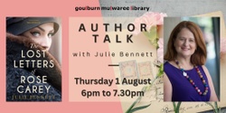 Banner image for Julie Bennett author talk