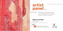 Banner image for 𝘾𝙖𝙧𝙚 𝙎𝙩𝙧𝙪𝙘𝙩𝙪𝙧𝙚𝙨 Artist Panel | M16 Artspace 