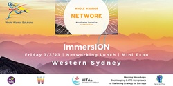Banner image for Western Sydney Whole Warrior Network ImmersION - professional disability networking luncheon