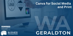 Banner image for Canva for Social Media and Print - Geraldton