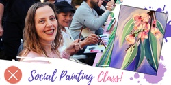 Banner image for Paint & Sip Event: Gumnut Blossoms 01/06/23