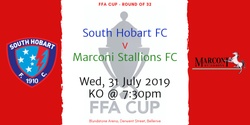 Banner image for FFA Cup 2019 Round of 32 - South Hobart FC v Marconi Stallions FC