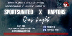 Banner image for SportsUnited x Raptors Quiz Night