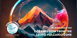 Banner image for Science Night 16: CO2 Emmission from the Taupō Volcanic Zone