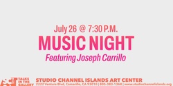 Banner image for Music Night with Joseph Carrillo