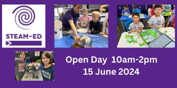 Banner image for STEAM-ED Open Day - Morning session (10am-12noon)