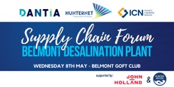 Banner image for Belmont Desalination Plant - Supply Chain Forum