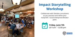 Banner image for Impact Storytelling Workshop