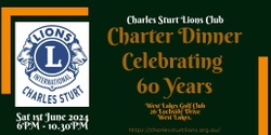 Banner image for Charles Sturt Lions Club Charter Dinner (60 years)