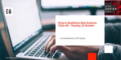 Banner image for Drop-in Qualitative Data Analysis Clinic #9