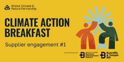 Banner image for Climate Action Breakfast - supplier engagement #1