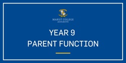 Banner image for 2023 Year 9 Parent Function
