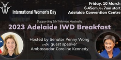 Banner image for 2023 Adelaide International Women's Day Breakfast