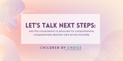 Banner image for Let's talk next steps
