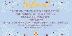 Banner image for 2021 P&F Sundowner and Annual General Meeting