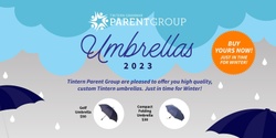 Banner image for Tintern Parent Group Umbrellas 2023